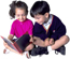 children reading